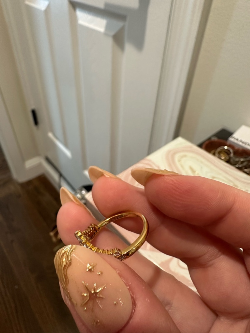 Pandora Timeless Wish Tiara Ring- Size 7 - Picture 4 of 5
